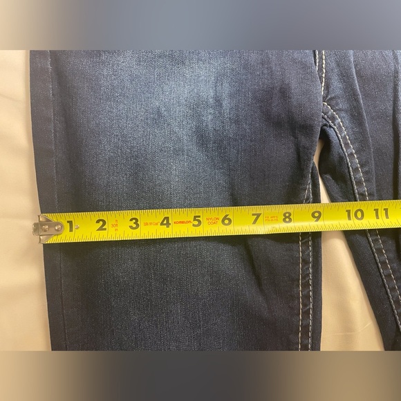 Wallflower Bootcut Legendary InstaStretch Classic Fit Jeans Dark Wash Size 13 - Picture 10 of 16
